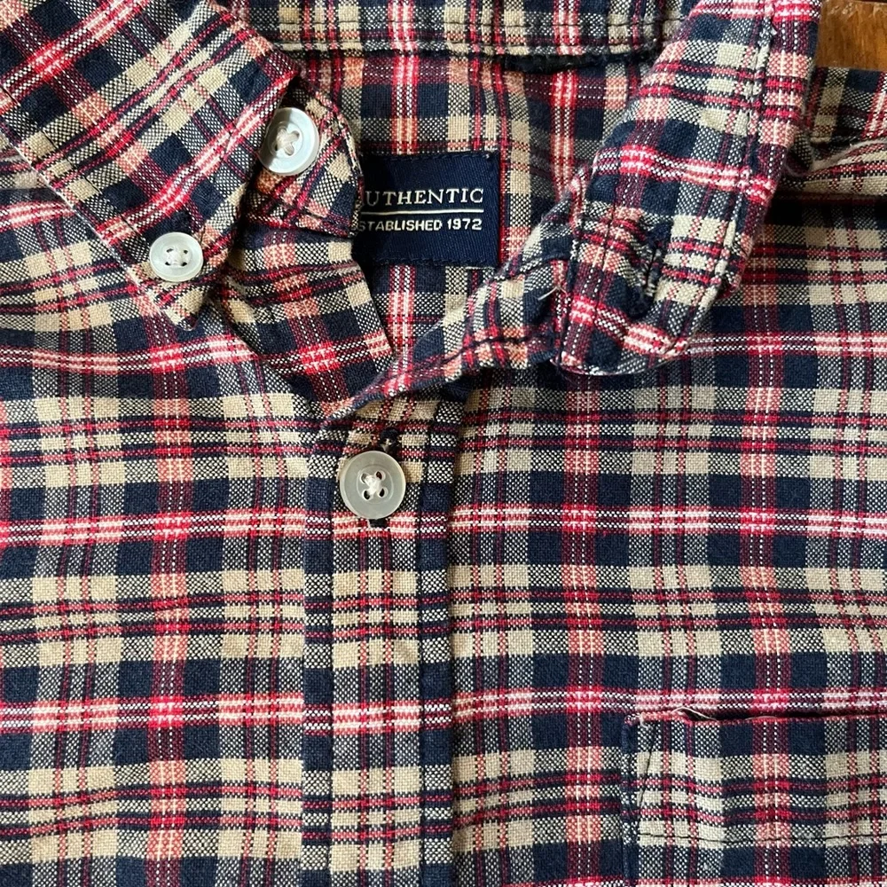 Plaid button down - Picture 2 of 3